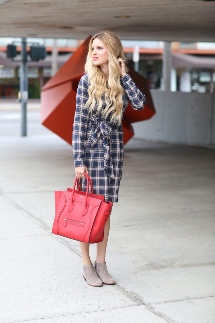 Plaid Dress | Sapphire Diaries