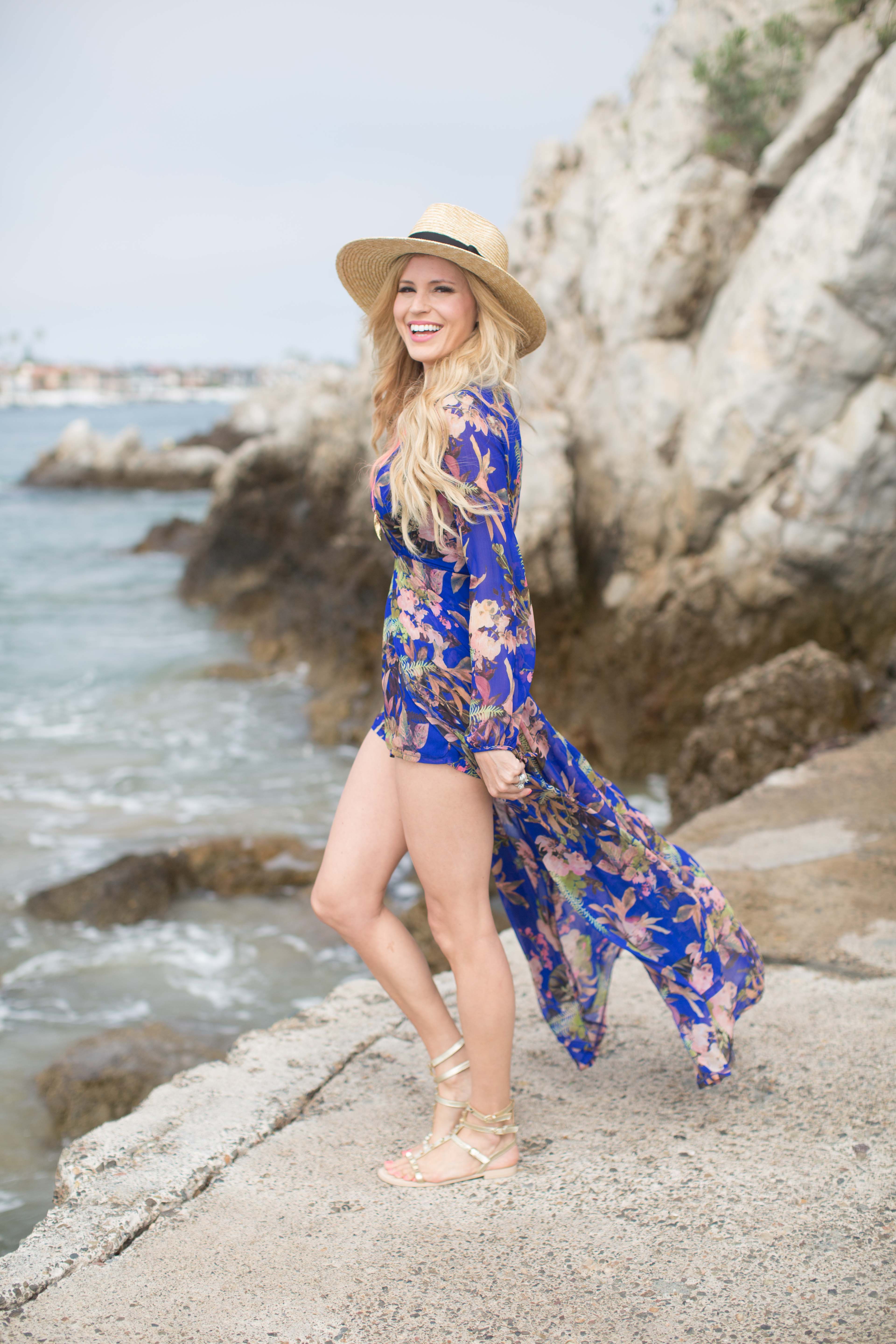 Maxi Romper | Sapphire Diaries