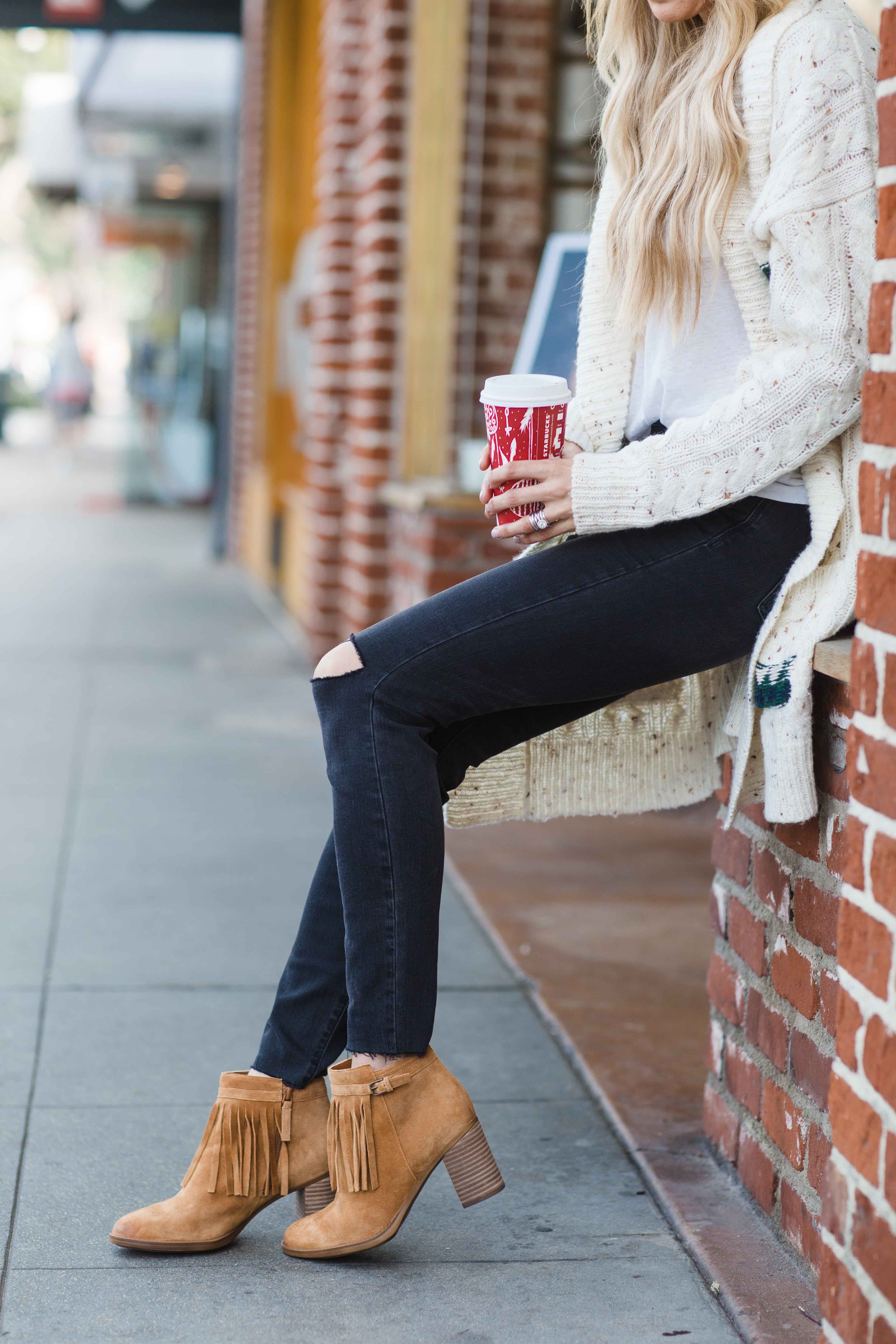 Naturalizer Fortunate Fringe Booties